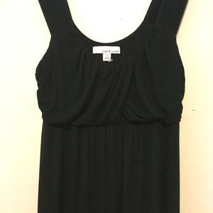 Swimsuit Cover Up Black Summer Dress Beach Wear Over Bathing Suit Size Small